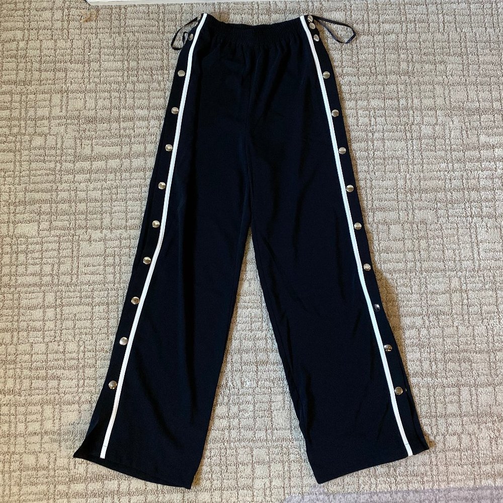 by the way. Revolve Side Snap Track Pant Black XS